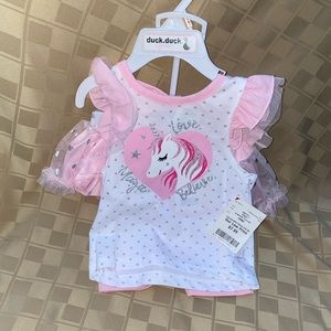 Unicorn outfit with tutu
